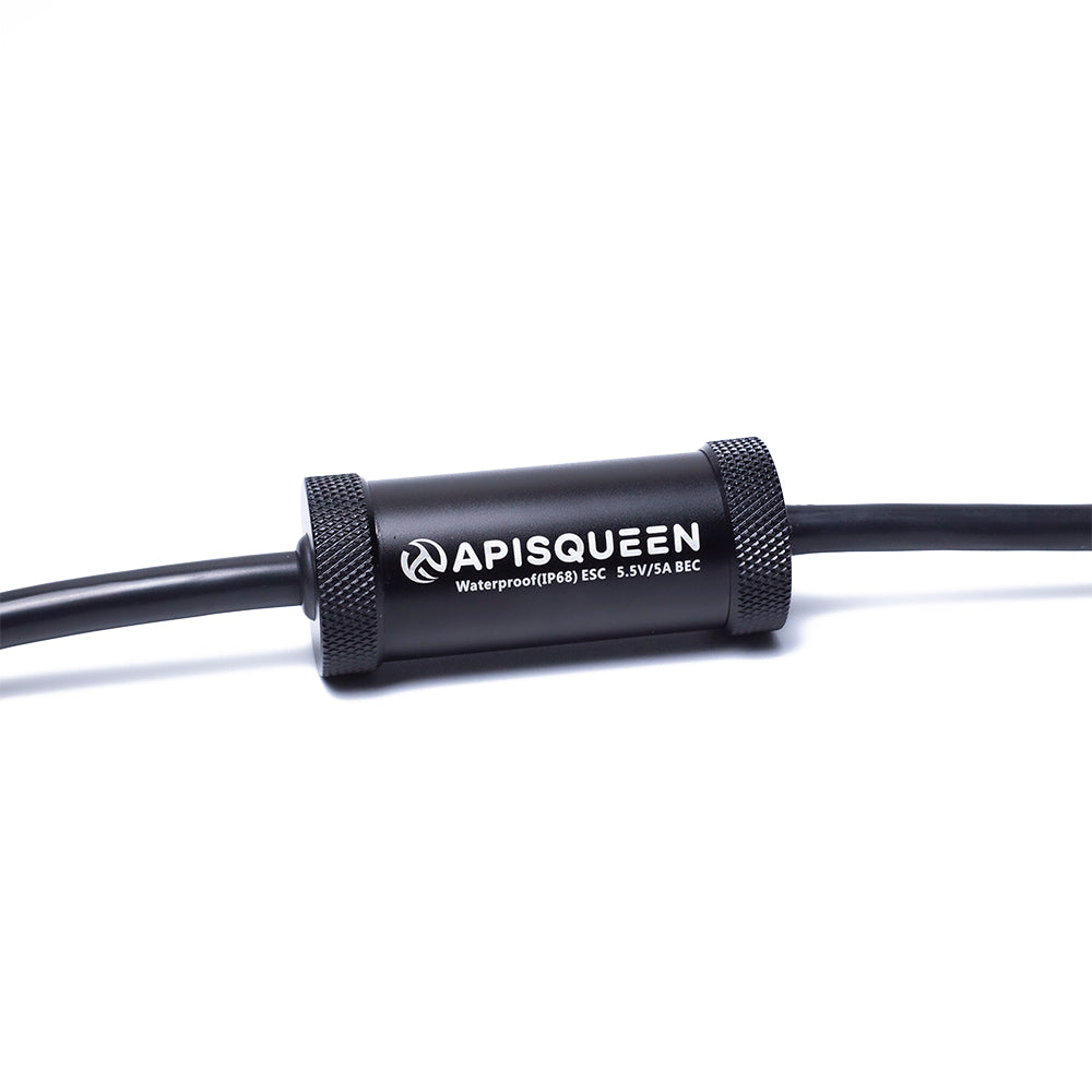 APISQUEEN 2-6S 100A ESC With 5.5V 3A BEC for underwater thruster and m