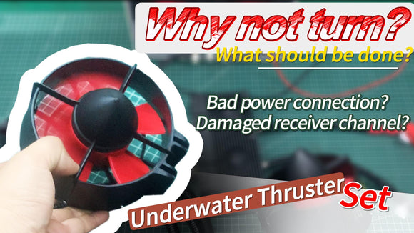 What if the underwater thruster Set stops working?