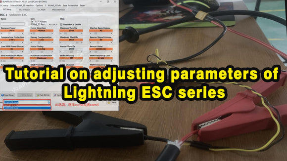 Lightning Series ESC Tutorial