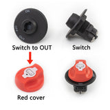 Knob type DC waterproof, leakage protection, battery switch, main power switch