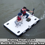 2/2.5m fishing float thickened inflatable boat with 12V 58 LBS motor for lure fishing/beach lake boating dock