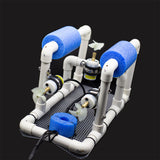 APISQUEEN 水管ブラシ付き水中 ROV は、前後、上下、左右のコーナリング動作が可能で、教育や教育に適用できます。