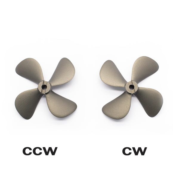 4 blad 60 mm metallpropeller CW CCW för undervattenspropeller