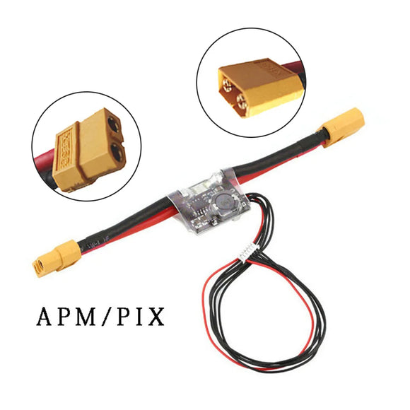 APM2.5 2.6 2.8PX4 pixhawk ampèremeter sensor power module met UEBC BEC 3A