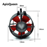APISQUEEN U92 Подводное подруливающее устройство 12-24V, тяга 9.2Kg для каяка, паддлборда, доски для серфинга, надувной лодки, RC дайвера и т.д.