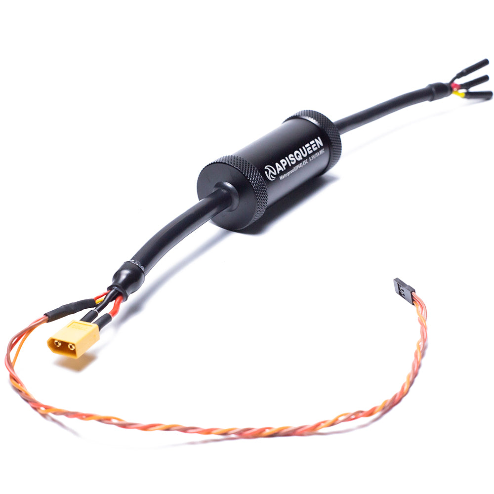 APISQUEEN 2-6S 100A ESC With 5.5V 3A BEC for underwater thruster and m –  Underwater Thruster